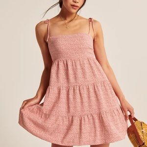 Abercrombie & Fitch Floral Tie Strap Sundress.